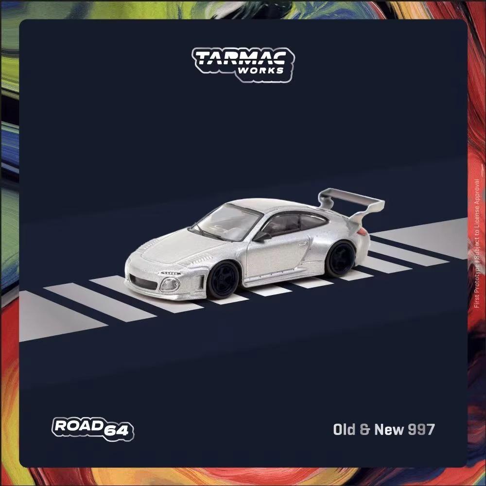 TW 1:64 Porsche RWB Old New 997 964 993 Remastered Gunther Werks Diecast Diorama Car Model Collection Toys Tarmac Works
