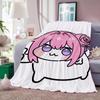 Cartoon cute N Nikke D DOROS Blanket For Sofa Office Bed Plane Travel Sleep Read Relax Camping Soft And Warm