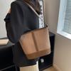 Small bag New fashion canvas shoulder bag Casual women's bag Versatile work commuter bag Bucket bag