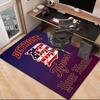 Custom NameDetroit Tigers Emblem Carpet, Indoor Rug, Chair Rug, Living Rooms, Doormat Made From Polyester Home Decor Birthday Christmas Gifts