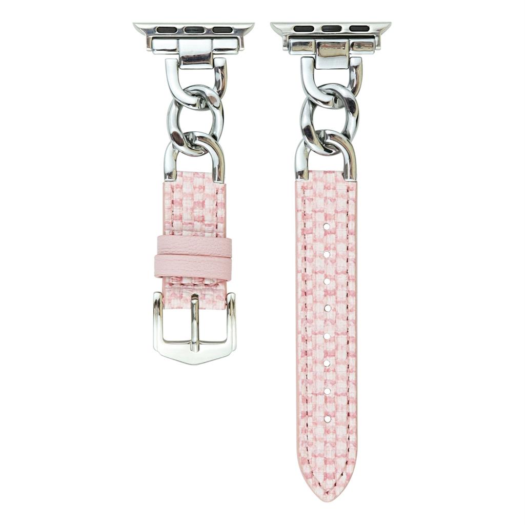 Curea din piele inoxidabilă la modă pentru Apple Watch Series 8 7 6 41 45 mm Curea stil brățară pentru IWatch Ultra 65 4 3 2 Se Band 40 44 mm Accesorii pentru bandă