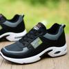 Herren Sneaker Plateau Stoßdämpfende Laufschuhe Trendige PU-Leder Wasserdichte Freizeitschuhe für Herren Winter Samt Baumwollschuhe