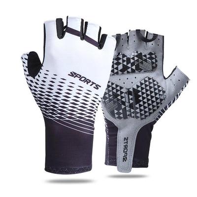 Unisex Summer Breathable Anti-Slip Shock-Absorbing Half Finger Cycling Gloves