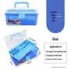 Large Capacity 3-Layer Transparent Art Tool & Pencil Storage Box