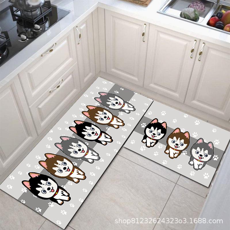 Non-Slip, Waterproof Kitchen Mats: Dirt-Resistant, Washable Floor & Door Mats, Oil-Proof, Absorbent Carpet