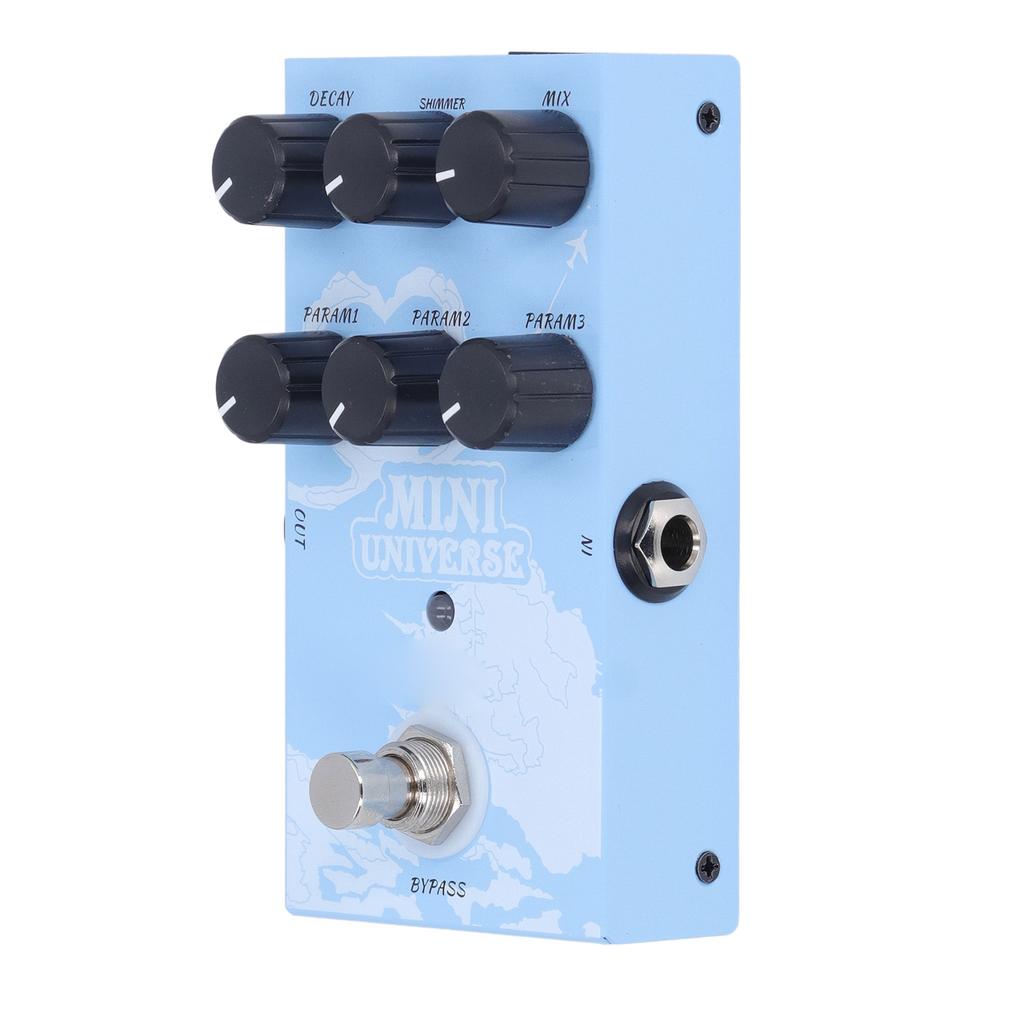 Guitar Effect Pedal 9 Reverb Types Warm Authentic Sound Digital Modeling Reverb Effect Pedal