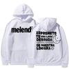 Rapper Melendi Album Tour Mikiny s potiskem dopisů