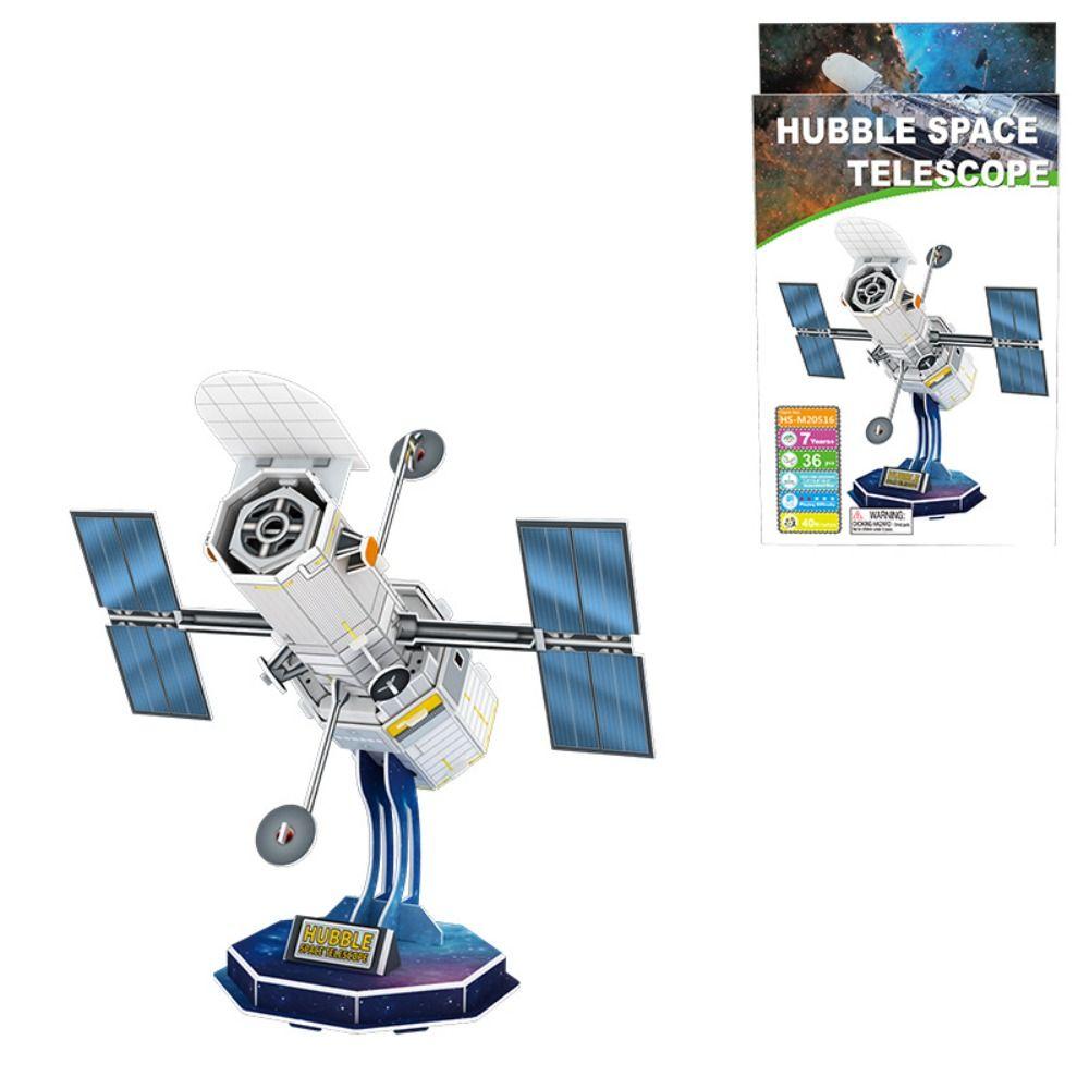 DIY Miniature International Space Station Paper 3D Spaceship Paper Puzzle Handmade Birthday Gifts