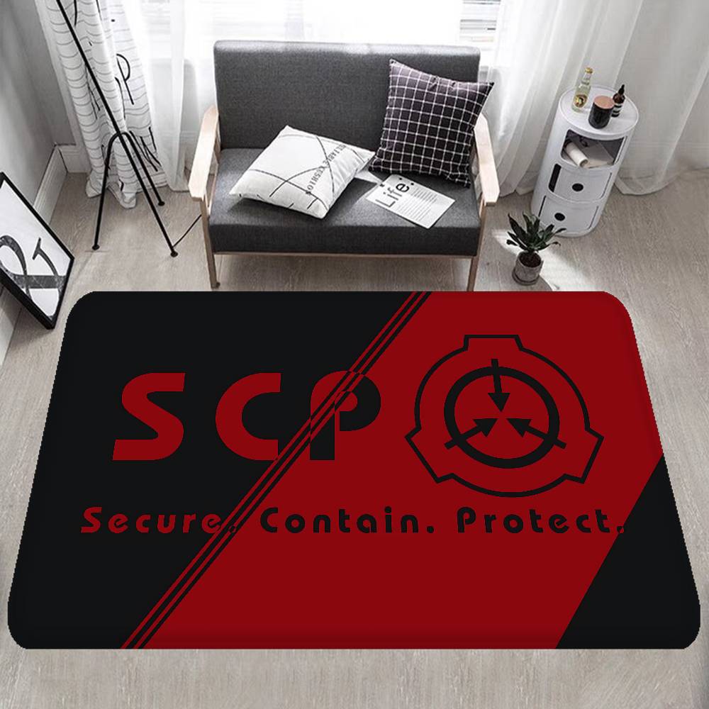 Scp F-Foundation Game Floor Mat Cheaper Anti-slip Modern Living Room Balcony Printed Bedside Mats