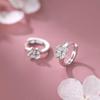 Luxury-lite Style Flower-shaped Ear Pins for Women, Simple and Versatile Ear Accessories, Small Earrings