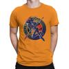 Dark Magician of Chaos T Shirts Men's  Pure Cotton Casual T-Shirts  Yu Gi Oh Duel Monsters Card Game Short Sleeve Clothing Gift