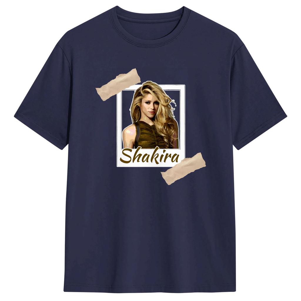 Shakiras Art T Shirt Summer Cotton TShirts For Unisexs Casual Tee Shirt Short Sleeve Streetwear Tees