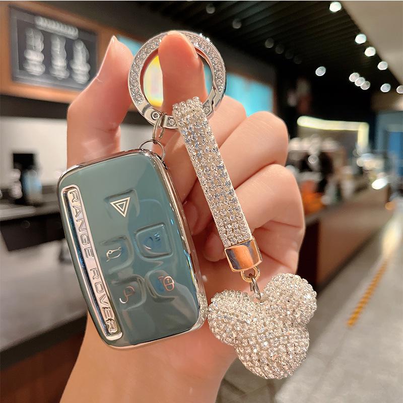 Premium Jaguar Key Case for XEL, XFL, F-Pace, I-Pace, F-Type, and XJ