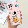 For Samsung Galaxy M22 M32 Case SM-M225F SM-M325F Cover Cute Cat Flower Soft Slim Bumper For Samsung M32 4G M 32 M 22 F22 Fundas