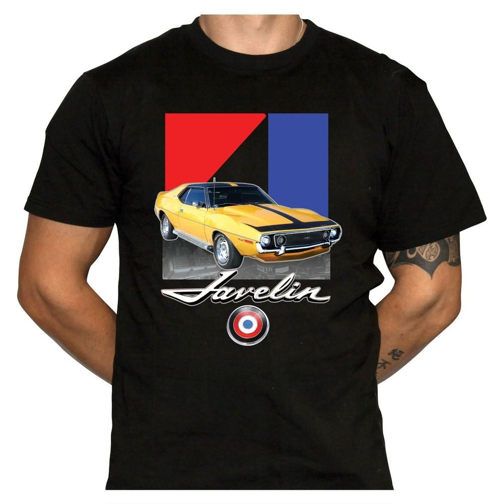 

AMC Javelin AMX T-Shirt - Defunct Automotive Brand - 100% Preshrunk Cotton Shirt S