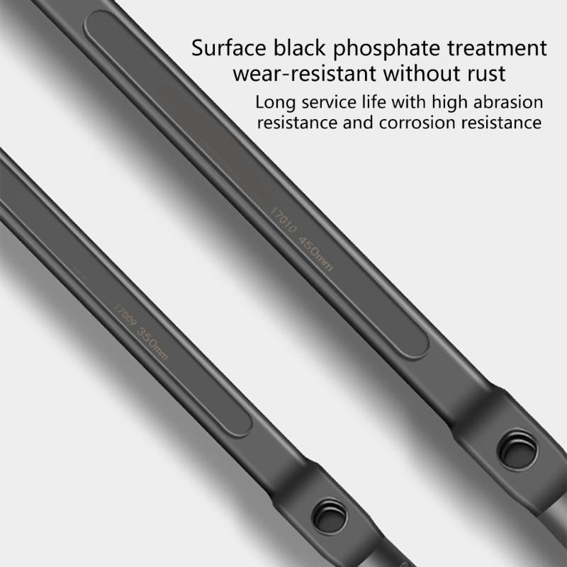 Adjustable Long Tire Pry Bar Tire Replacement Tool Car Pry Bar Heavy Duty Pry Bar Removal Hand Tool 14/18inch