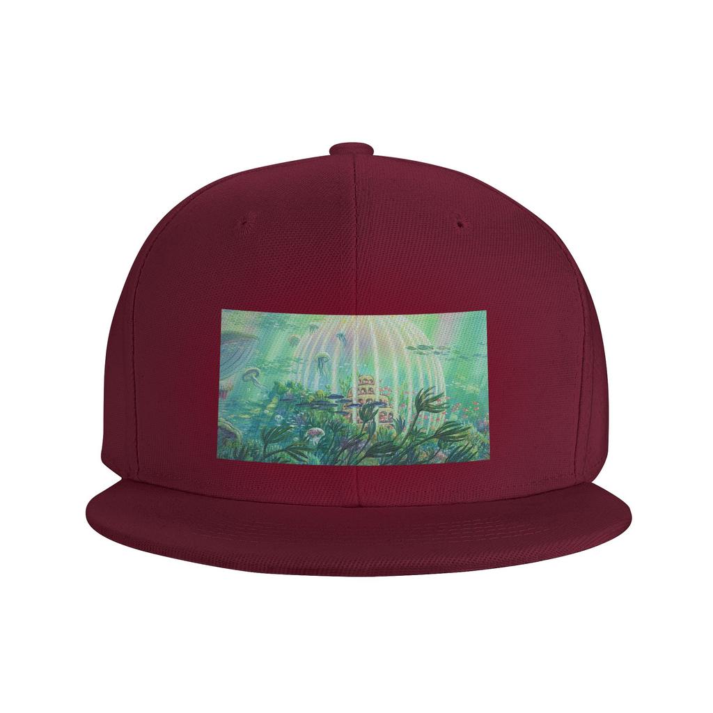 Ponyo Painting Anime Underwater Baseball Caps Snapback Fashion Baseball Hats Breathable Casual Casquette Outdoor for Unisex