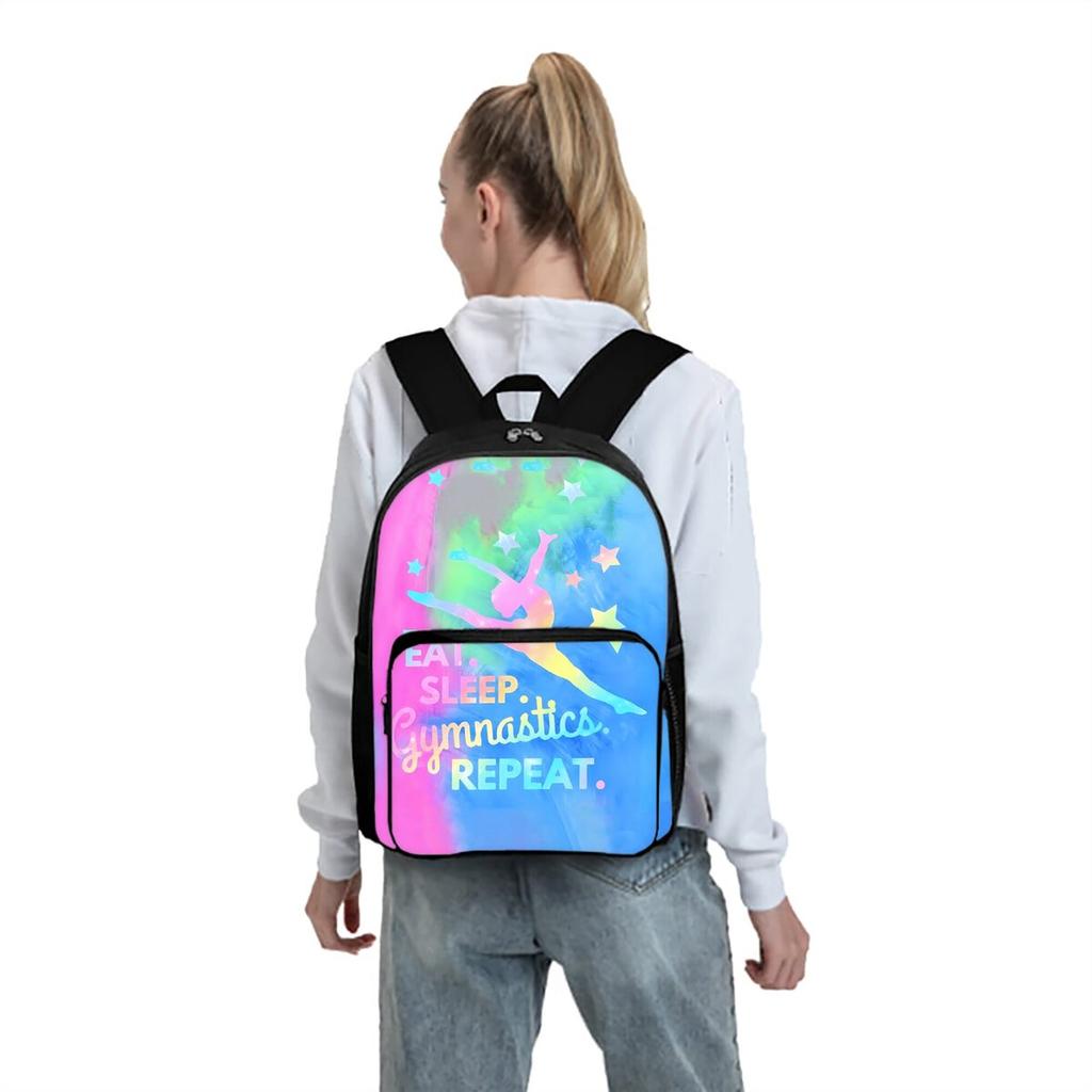 Stretch Dance Print Single Layer Knapsack for Boys/Girls Best Gifts 2D Flat Animated School Carrier for Children Bags