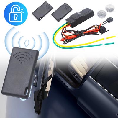 12V Auto Intelligent Secret Lock 2-8 Meter Sensor 2.4GHz RFID Anti-theft Device Car Immobilizer Engine Dark Lock Security System