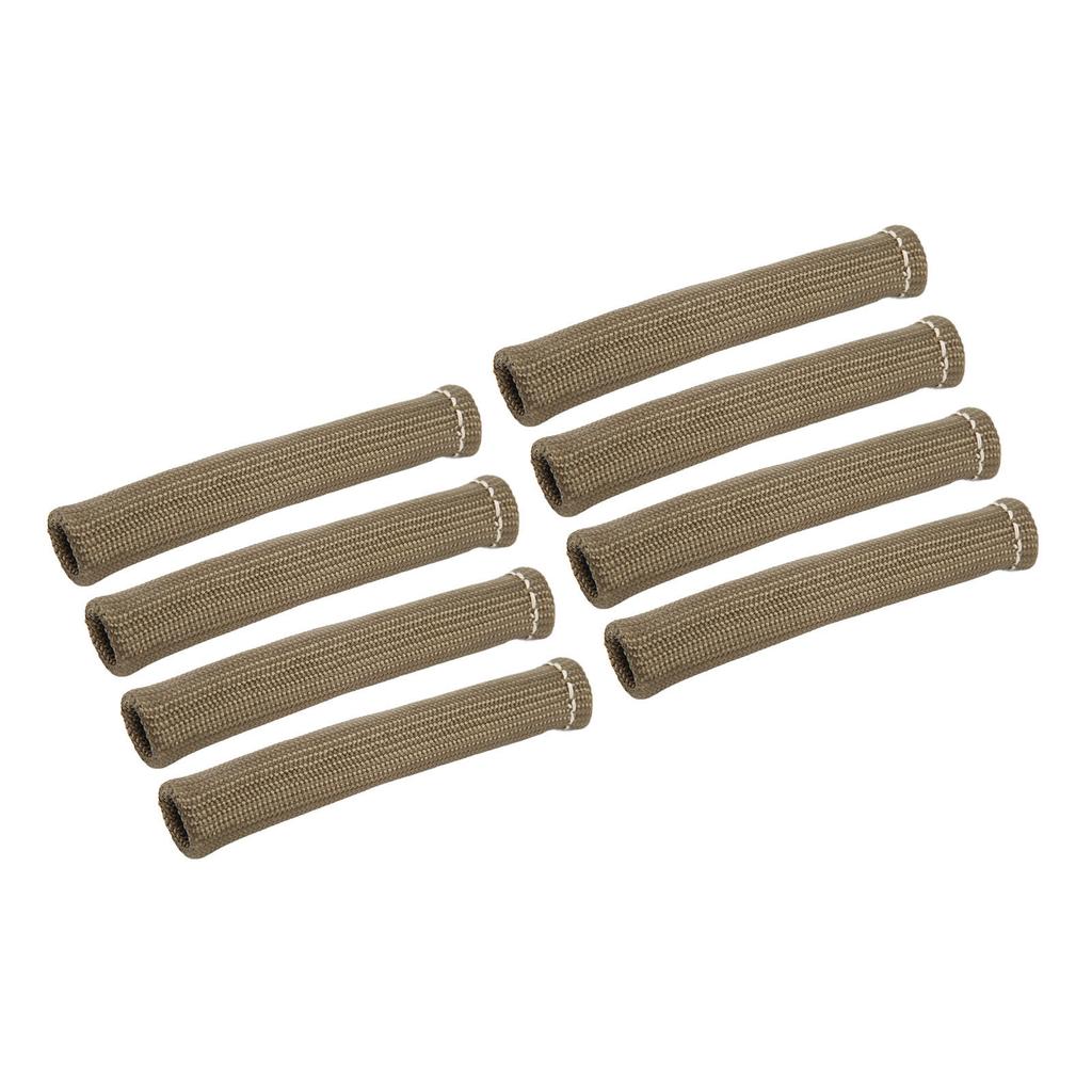 8PCS Spark Plug Wire Boots 2500 Degrees F Heat Shield Protector Sleeve Cover for Hot Rods Engine