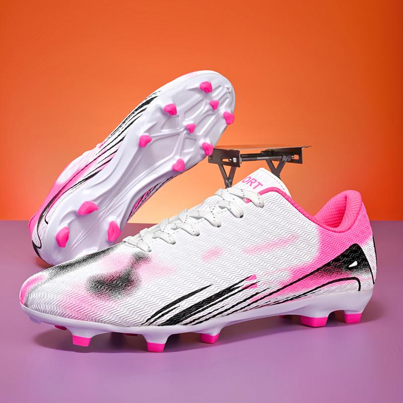 New Men's Soccer Shoes Cleats  Non-Slip Training FG Football BootsTop Quality Sneakers Wholesale Drop Shipping Unisex Adult