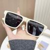 European and American Retro Style Women's Fashionable Sunglasses Trend Versatile Summer Sun Shading and UV Protection Lightweigh