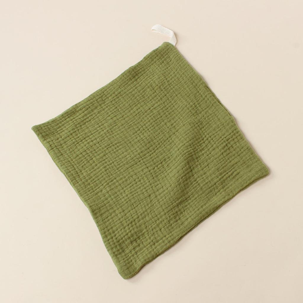 Baby Soft Cotton Muslin Handkerchief with Lanyard