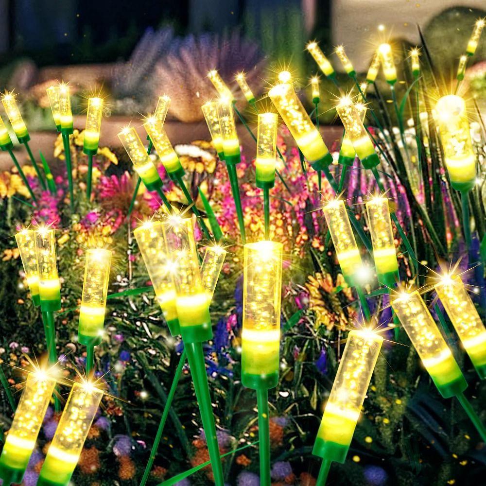 Energy Saving Solar Garden Lights Waterproof Design Solar Reed Lights  Garden Decor