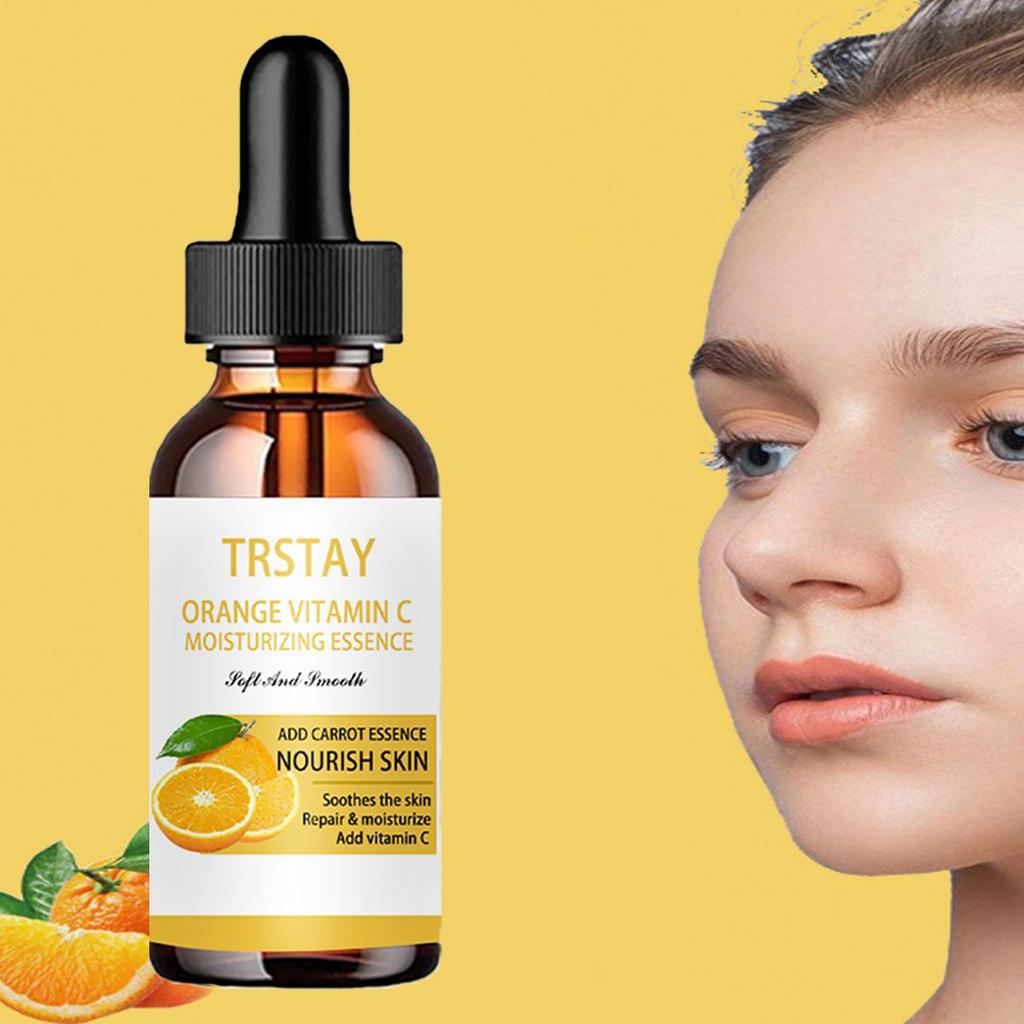 Orange Vitamin C Vitalizing Essence Soft, Smooth and Moisturizing Essence Water Skin Soothing, Repairing and Supplementing Vitamin Whitening Lotion