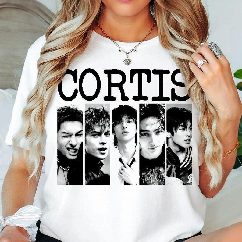 

Летняя Мода Мужчины Женщины Cortis KPOP Винтажная Рубашка, Martin James Juhoon Seonghyeon Keonho Рубашка, Cortis Bootleg Футболка, Kpop Футболка 4XL