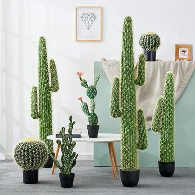 Grote Kunstmatige Cactusplanten Sieraden Woonkamer Kamerplanten Vloerplant Nepbloemen Realistische Bonsai Moderne Decoratie
