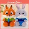Zootopia Judy Hopps Nick Wilde Plush Fox And Bunny Toys For Kids With Pp Cotton Filling Gift For Children