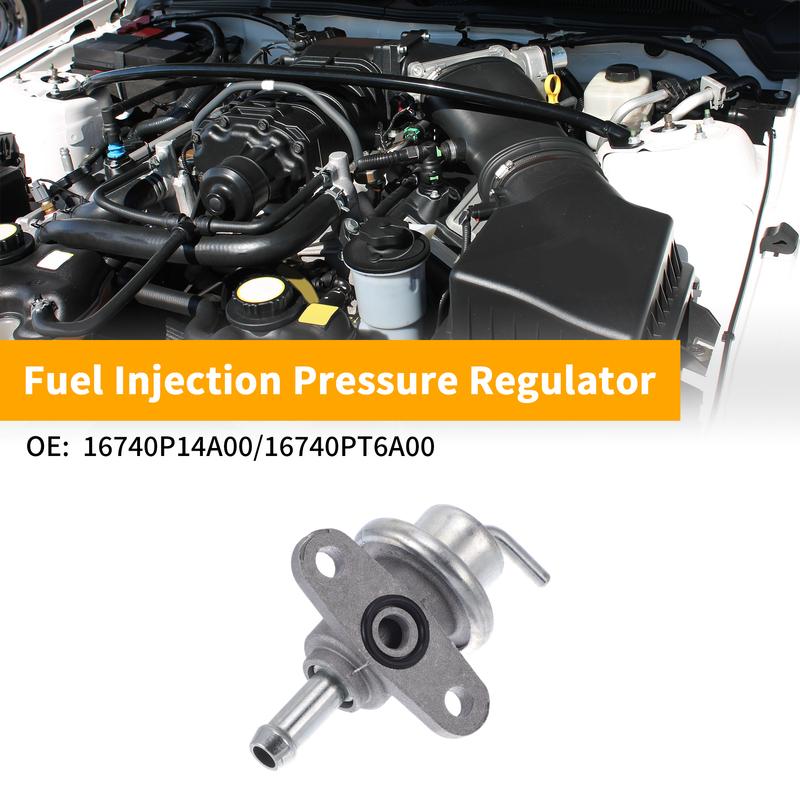 UXCELL Fuel Pressure Regulator for Honda Accord 1992-1993 No.16740P14A00 Metal 1 Pc