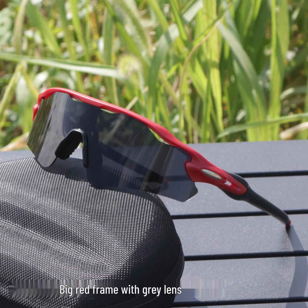 Cross-Border E-commerce TR90 Colorful Cycling Sunglasses for Outdoor Sports, Prescription-Compatible.