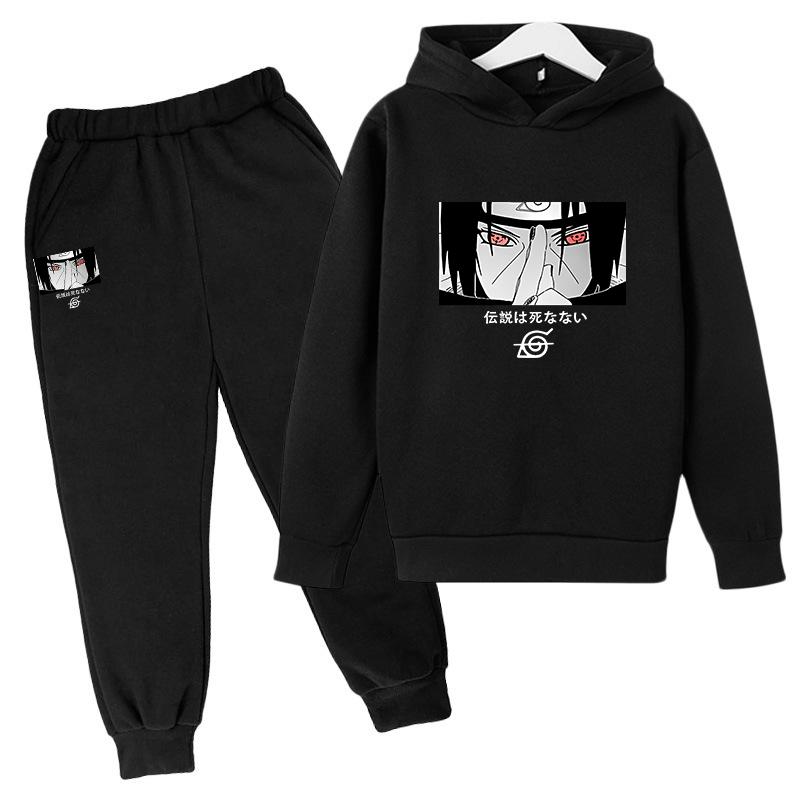 Anime Printed Girl Outfits Winter Children Set Suit for Boy 2024 Girl Summer Baby Outfit Set Home Clothing Tops Boys Clothes