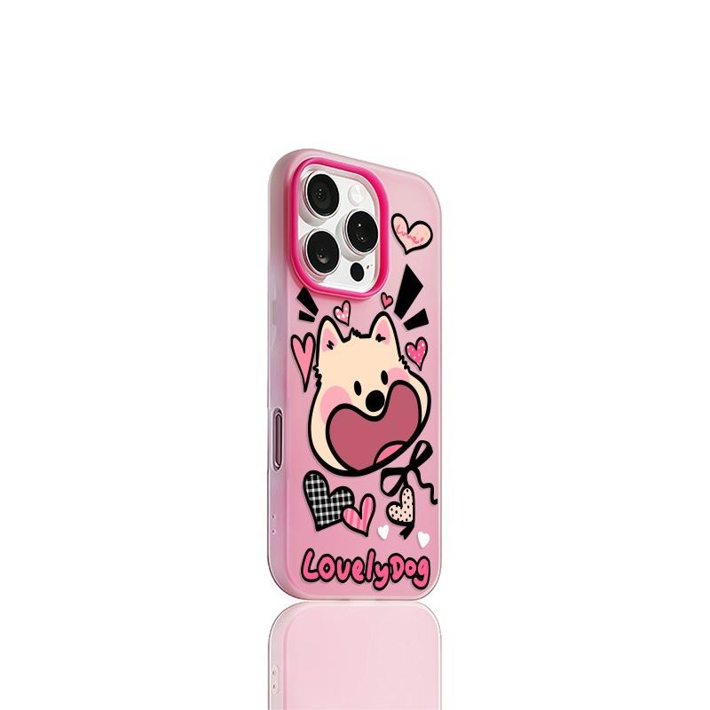 

Big-mouthed Dog for Phone17promax for Apple 16pro Will Not Hit The Phone Case 15 New Model 13 Pieces For Apple X/XS