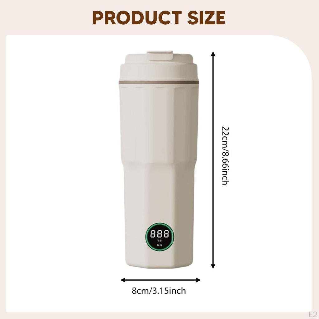 Car Heating Cup Fast Boiling Portable Electric Kettle for Camping Road Trips