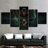 No Framed 5 Pieces Pyke The Bloodharbor Ripper Legends League Game Kids Wall Art Canvas Posters Pictures Paintings Home Decor
