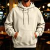 Herren Retro Hoodie Lockere Passform Lässiger Pullover Sweatshirt für Herbst Winter
