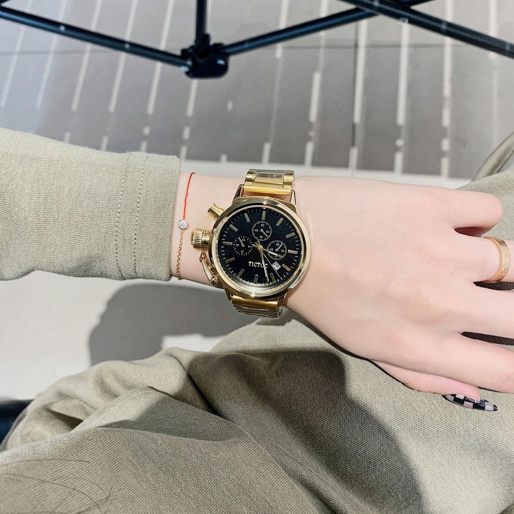 Women's Watch New Niche Design Steel Band Fashion Women's Watch Temperament Waterproof Quartz Watch