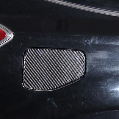 Für Subaru Forester 2013 2014 2015 2016 2017 2018 Weiche Kohlefaser Auto Kraftstofftankabdeckung Panel Zierleiste Aufkleber Auto