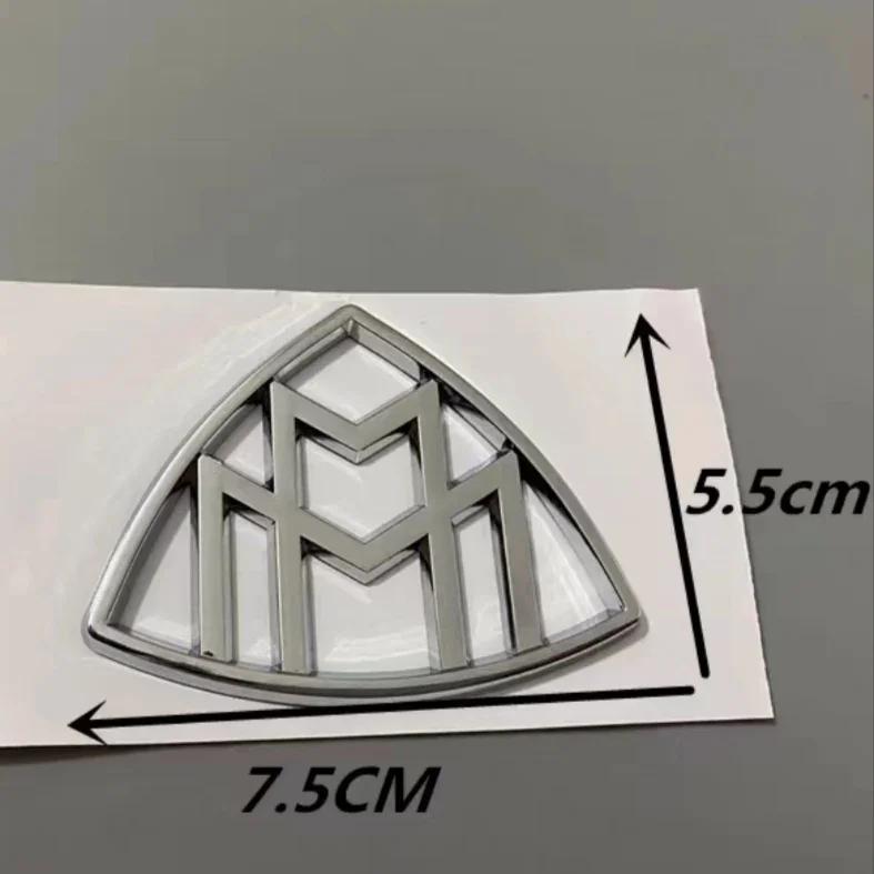 car Emblem Letter front hood Rear Tailgate trunk badge sticker For Mercedes benz Maybach Decal styling Accessories1