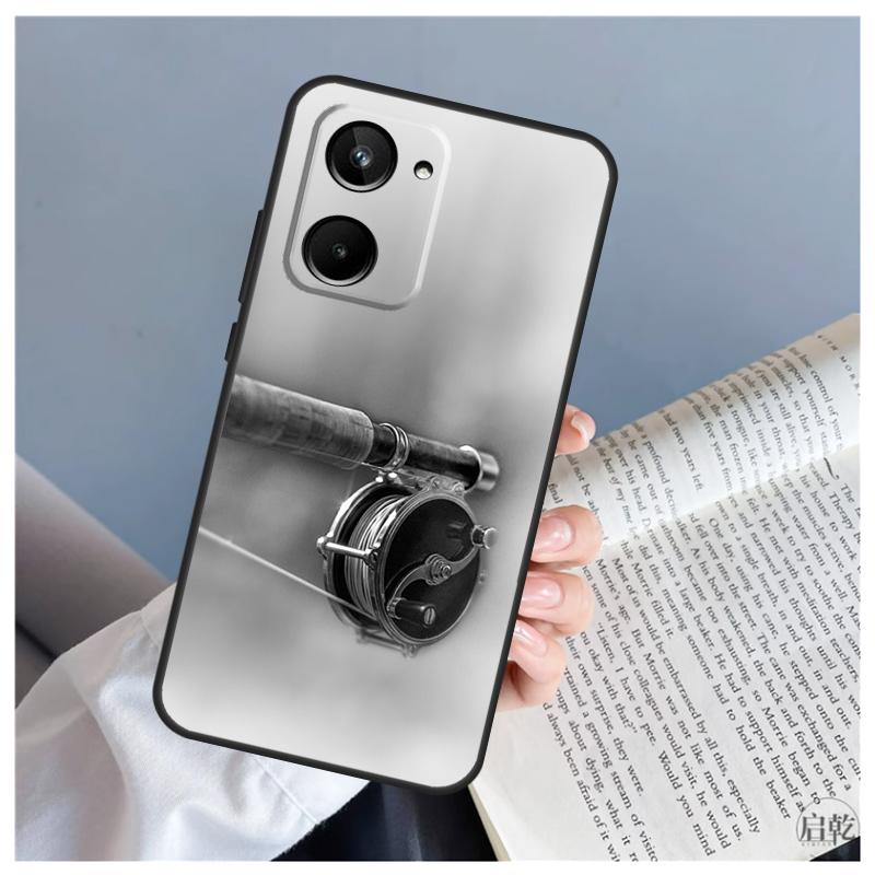 Fishing Rod For Realme GT7 Pro GT6 C67 C65 C63 C61 C55 C53 C51 C35 C71 C75 11 12 13 14 15 Pro Plus Case