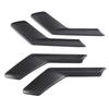 Trim Sticker 4Pcs Real Carbon Fiber Car Inner Door Handle Cover For BMW 5 Series G60 2024-2026 Interior