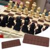 Mini szachy w kształcie Ice Chocolate Sugar Cake Decor Silikon Cube Tray Chess Mold Kitchen Tool
