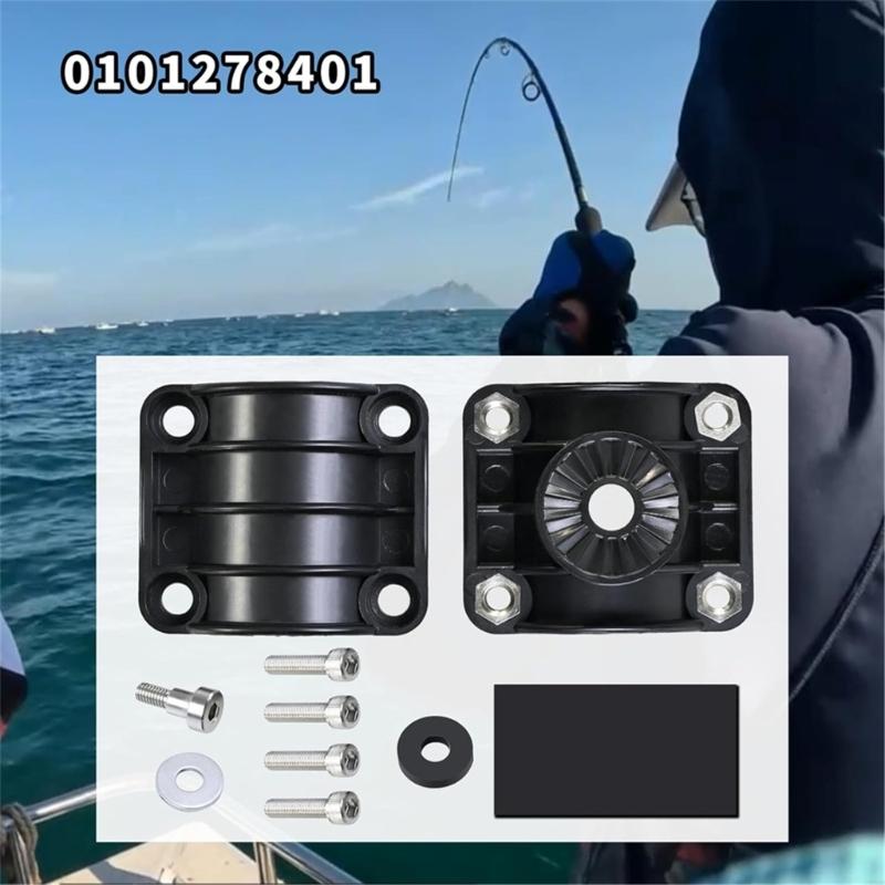 Essential Fishing Gear 0 Degree Poles Mount Fishfinder Transducer Support Marine Electronics Mount for LVS32 Placement