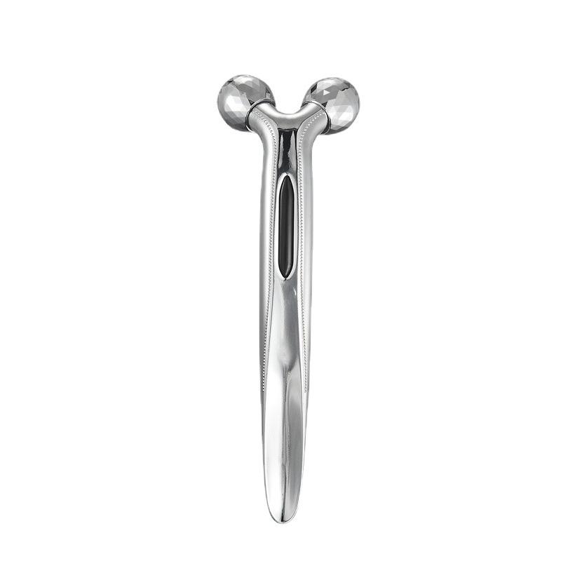 Fashion Mini Manual Roller Massager 360 Revolving 3D Full Body Shape Beauty Facial Lift Crepe Y-Cylinder Massager Tool