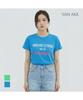 VANAKE Lettering Short Sleeve T-Shirt_Vb37Tsm305Z