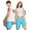 Tesla Rash Guard Elastic Waist Board Shorts