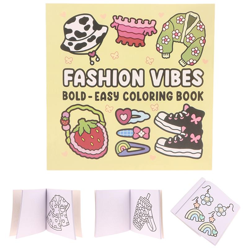 1 Bucată Cadou Relaxare Carte de Colorat Prieteni Cozzy Pentru Adulți Adolescenți Cu Creaturi Adorabile În Momente Cozzy Hygge